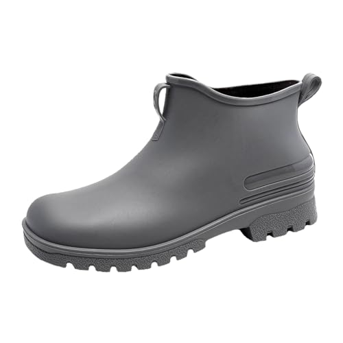 Barfuß Gummistiefel Herren Outdoor Extra Weit Galoschen Leichte Leichte Galoschen Atmungsaktiv leicht zu reinigen Halbhoch für Regen, Schlamm und alle Jahreszeiten, praktisch, kurze Gartenschuhe Barfuß Gummistiefel Herren Outdoor Extra Weit Galoschen Leichte Leichte Galoschen Atmungsaktiv leicht zu reinigen Halbhoch für Regen, Schlamm und alle Jahreszeiten, praktisch, kurze Gartenschuhe von Generic