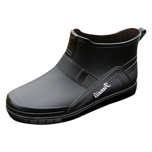 Barfuß Gummistiefel Herren Weitschaft Extra Weit Galoschen Bequem Atmungsaktiv Galoschen Atmungsaktiv Atmungsaktiv Regenstiefel Halbhoch Ankle Chelsea Schwarz Reitstiefel Barfuß Reitstiefeletten Barfuß Gummistiefel Herren Weitschaft Extra Weit Galoschen Bequem Atmungsaktiv Galoschen Atmungsaktiv Atmungsaktiv Regenstiefel Halbhoch Ankle Chelsea Schwarz Reitstiefel Barfuß Reitstiefeletten von Generic