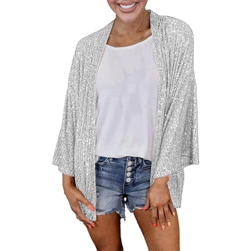 Baseball Jacke Damen Pailletten Reißverschluss Langarm Jacken Blazer Sakko Pailletten Blazer Jacke Elegant Kurz Sakko Rave Party Outwear Blazermantel Bomberjacke Bikerjacke Übergangsjacke Baseball Jacke Damen Pailletten Reißverschluss Langarm Jacken Blazer Sakko Pailletten Blazer Jacke Elegant Kurz Sakko Rave Party Outwear Blazermantel Bomberjacke Bikerjacke Übergangsjacke von Generic