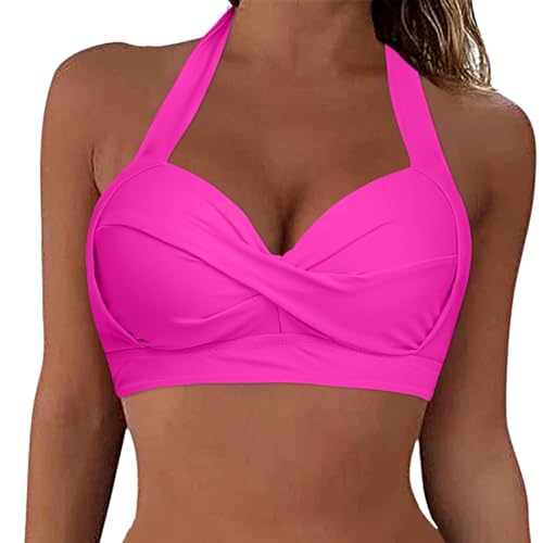 Bikini BH Damen Bademoden Bikinioberteil Damen Push Up Bikini Oberteil Große Brüste Gepolstert Swimsuit Bra Trocknend Padded Bikini Swim Oberteil Rückenfrei Bikinioberteil mit Polster ohne Bügel Bikini BH Damen Bademoden Bikinioberteil Damen Push Up Bikini Oberteil Große Brüste Gepolstert Swimsuit Bra Trocknend Padded Bikini Swim Oberteil Rückenfrei Bikinioberteil mit Polster ohne Bügel von Generic