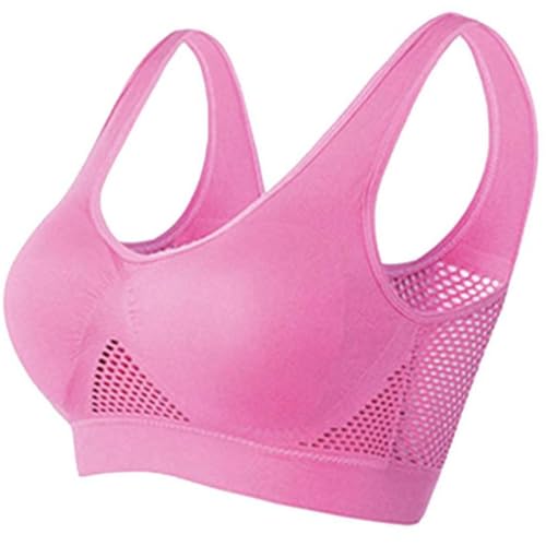 Breathable Cool Liftup Air Bra, 2024 Neuer Großer Air-BH, Bequemer BH Atmungsaktiver und Bequemer Mesh-Sport-BH, Sport BH Ohne Bügel Starker Halt für Damen Breathable Cool Liftup Air Bra, 2024 Neuer Großer Air-BH, Bequemer BH Atmungsaktiver und Bequemer Mesh-Sport-BH, Sport BH Ohne Bügel Starker Halt für Damen von Generic