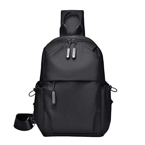 Casual Vielseitige Gürteltasche Brusttasche Sport,Herren Fashion Casual Brustbeutel Crossbody Bergsteigen Taillenkapazität Männer Multifunktionstasche Brusttasche wasserdicht große Kapazität von Generic