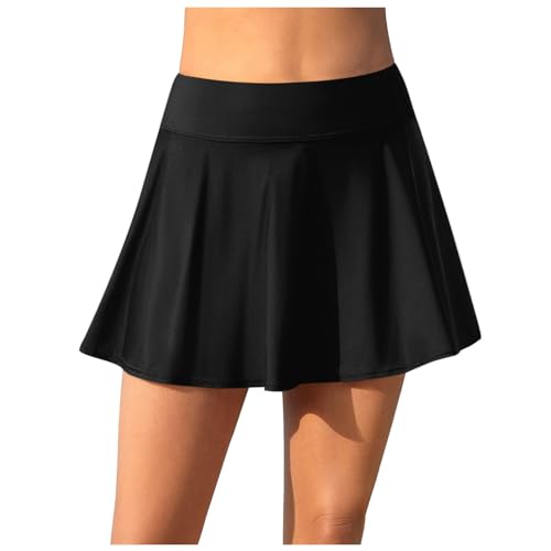 Damen Bademode Kurze Rock Bikinirock Baderock mit Shorts Sportrock Bikinihose Schwimmrock Strandrock Baderock Damen Innenslip Schwarz Elegant Schwimmrock mit Taschen High Waist Boardshorts Damen Bademode Kurze Rock Bikinirock Baderock mit Shorts Sportrock Bikinihose Schwimmrock Strandrock Baderock Damen Innenslip Schwarz Elegant Schwimmrock mit Taschen High Waist Boardshorts von Generic