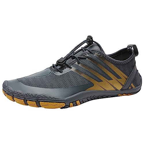 Damen Herren Wanderschuhe Atmungsaktiv Turnschuhe Sommer Barfuss Traillaufschuhe Leichte Gym Schuhe Mesh Atmungsaktiv Joggingschuhe Ergonomische Outdoor-Board-Schuhe Tennisschuhe Sneaker Shoes von Generic