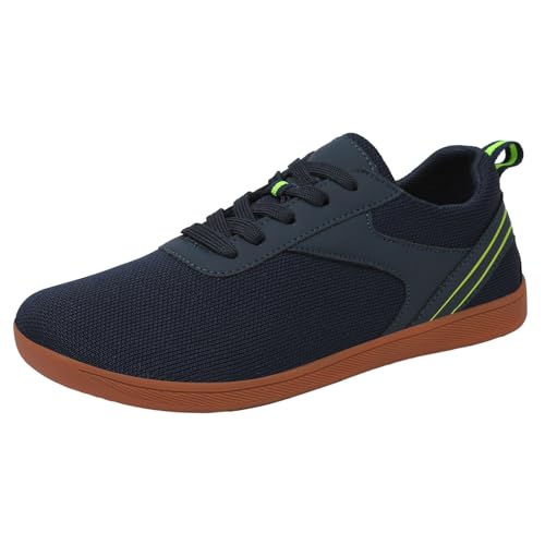 Damen Herren Wanderschuhe Breite Zehenbox Leicht Schuhe Bequeme Zero-Drop Sneaker Leichte Gym Schuhe Mesh Schnell Trocknend Strandschuhe Mode Air Leichte Laufschuhe Verschleißfest Straßenlaufschuhe von Generic