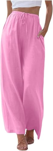 Damen Hosen Sommerhose leicht wickelhose Sommerrock Palazzo leicht und luftig Baggy Leinenhose Locker Hosenrock Weite Jogpants Wide Leg Bundfaltenhose Yoga Boho Freizeithose Damen Hosen Sommerhose leicht wickelhose Sommerrock Palazzo leicht und luftig Baggy Leinenhose Locker Hosenrock Weite Jogpants Wide Leg Bundfaltenhose Yoga Boho Freizeithose von Generic