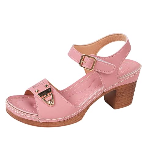 Damen-Sandalen, Sommer, bequem, atmungsaktiv, Bohemian, offene Zehen, Sandalen, Pumps, Damen, Sommer, Strand-Flops, Pool-Sandalen, orthopädische Espadrilles, Rosa A., 37 EU Damen-Sandalen, Sommer, bequem, atmungsaktiv, Bohemian, offene Zehen, Sandalen, Pumps, Damen, Sommer, Strand-Flops, Pool-Sandalen, orthopädische Espadrilles, Rosa A., 37 EU von Generic