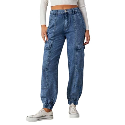 Damen Sweathosen Jeans Schlaghosen FüR Damen Jeans Damen Blau Jeanshosen FüR Damen Wellnesshose Damen Boyfriend Jeans Mit n Kurze Chino Hose Damen Graue Jeanshose Damen Satin Hosenanzug Damen Beige von Generic