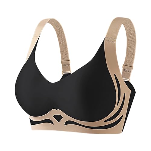 Damen Vollschalen BH bügel Zero Feel Push up Seamless BH Nahtlos Komfort Soft BH Schlaf BH Klassische Bustier Ohne Bügel Softschalen High Elastizität BH Glatt Komfort Vollschalen Gepolstert Bustier Damen Vollschalen BH bügel Zero Feel Push up Seamless BH Nahtlos Komfort Soft BH Schlaf BH Klassische Bustier Ohne Bügel Softschalen High Elastizität BH Glatt Komfort Vollschalen Gepolstert Bustier von Generic