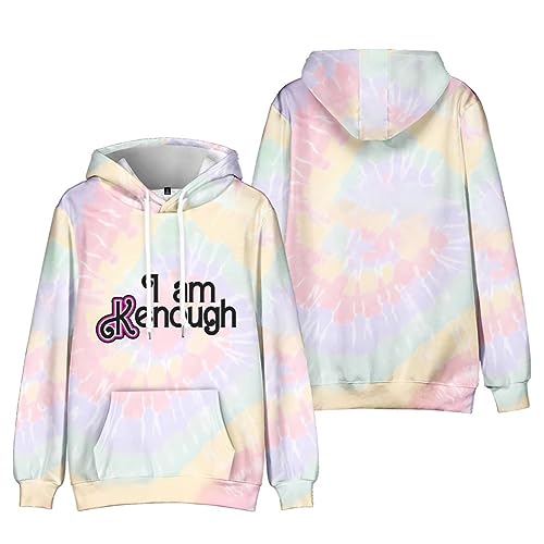 Damen Zip Hoodie Minus Two Graffiti Druck Übergröße Pullover Gezeitenmarke Sweatshirt Freizeit Pulli Sweater Biker mit Kordelzug und Tasche von Generic