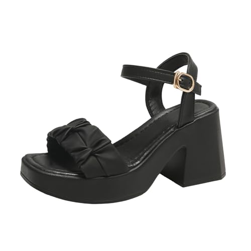 Damenschuhe, Sommer, Keilabsatz, klassisch, orthopädische Schuhe, Damen, Sandalen, bequem, Pumps, kleine Absätze, Sandalen, Damen, Bohemian, Naturleder, Le Noir 1, 41 EU Damenschuhe, Sommer, Keilabsatz, klassisch, orthopädische Schuhe, Damen, Sandalen, bequem, Pumps, kleine Absätze, Sandalen, Damen, Bohemian, Naturleder, Le Noir 1, 41 EU von Generic