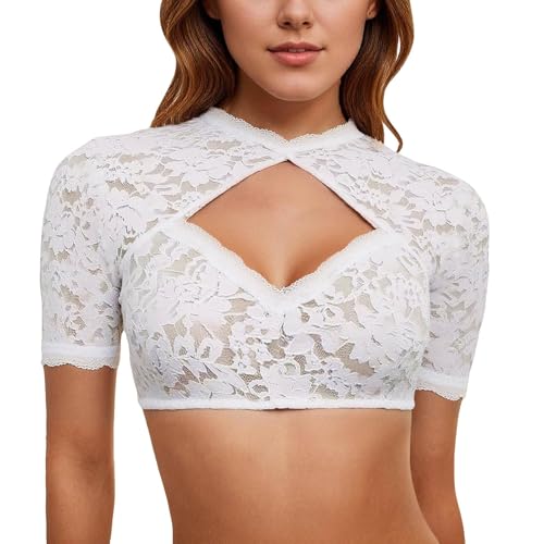 Dirndl Bluse Damen Dirndlblusen Elegante Halbarm Spitzebluse Dirndlbluse Weiß Trachtenbluse Kurzarm Tracht Blusen Oktoberfest Kostüm Dirndlblusen Blusenshirt Hemdbluse Große Größen Dirndl Bluse Damen Dirndlblusen Elegante Halbarm Spitzebluse Dirndlbluse Weiß Trachtenbluse Kurzarm Tracht Blusen Oktoberfest Kostüm Dirndlblusen Blusenshirt Hemdbluse Große Größen von Generic