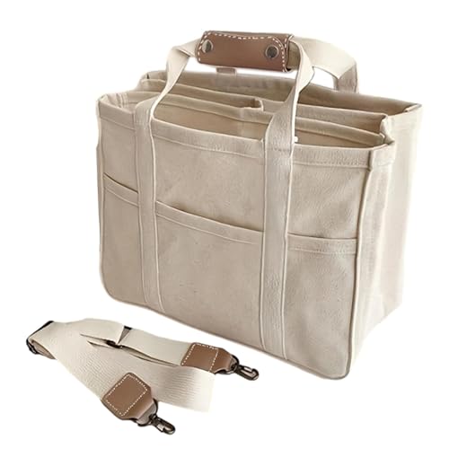 Eimer-Tragetaschen – Handtaschen, Baby-Reisetasche, tragbare Laptop-Tasche | Multifunktionale Tragetasche mit verstellbarem Schultergurt, Canvas-Wickeltasche, Wickeltasche, große Wickeltasche für Mäd Eimer-Tragetaschen – Handtaschen, Baby-Reisetasche, tragbare Laptop-Tasche | Multifunktionale Tragetasche mit verstellbarem Schultergurt, Canvas-Wickeltasche, Wickeltasche, große Wickeltasche für Mäd von Generic