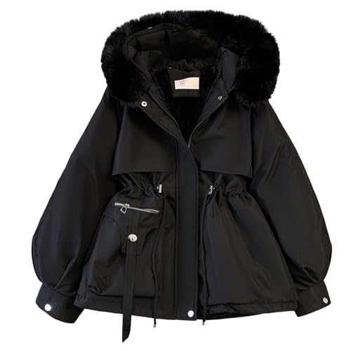 Frauen Faux Pelzmantel Warme Fleece -winterjacken Solid Parka Jacke Trendy Coats Damen Down Jacke Frauen Faux Pelzmantel Warme Fleece -winterjacken Solid Parka Jacke Trendy Coats Damen Down Jacke von Generic