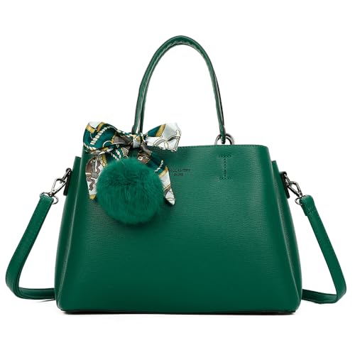 Gallantry Damenhandtasche | Handtasche in Lederoptik | Gallantry Paris Handtasche - Damentasche (M. Grün) von Generic