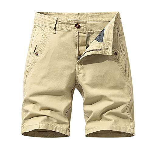 Generic Kurze Hose Herren 2024 Lässige Cargo Shorts Sommer Bequem Chino Shorts Regular Freizeit Sweatpants Komfortable Elastische Boardshorts Basic Sport Shorts Coupons rabatt Amazon Angebote von Generic