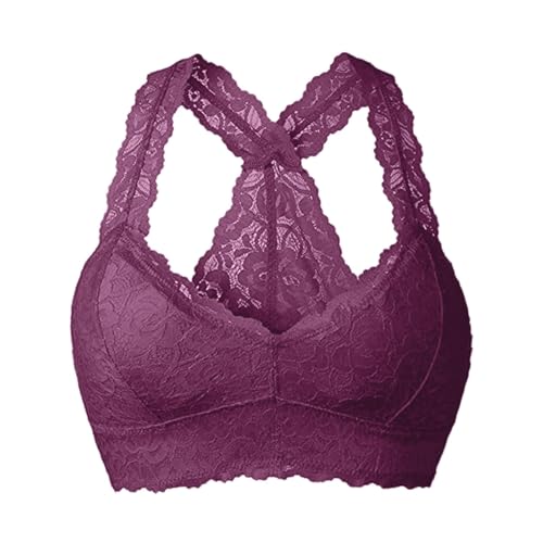 Generic Spitze Bustier Damen Gepolstert Bralette Damen Trägerlos Sexy Push-Up Sport BH Ohne Bügel Große Größen Klassische Bequem Stretch Bra Running Bra für Fitness Yoga Generic Spitze Bustier Damen Gepolstert Bralette Damen Trägerlos Sexy Push-Up Sport BH Ohne Bügel Große Größen Klassische Bequem Stretch Bra Running Bra für Fitness Yoga von Generic