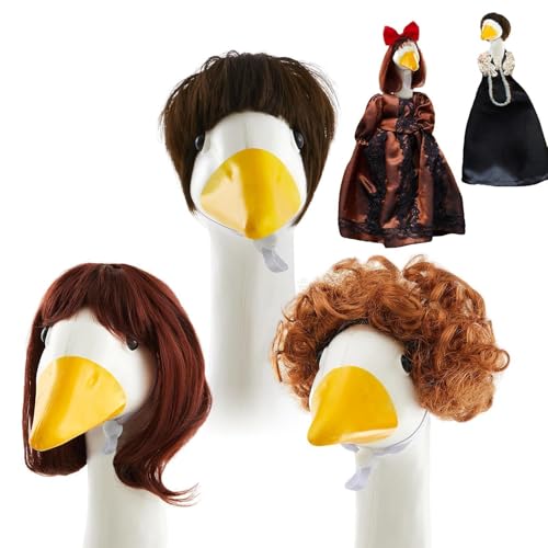 Gercs Wigs Hair | Statue Bang Hair Statue | Gartendekoration Zubehör für Innenhof, 3 Yard Statuen Dekoration Kostümset Gercs Wigs Hair | Statue Bang Hair Statue | Gartendekoration Zubehör für Innenhof, 3 Yard Statuen Dekoration Kostümset von Generic