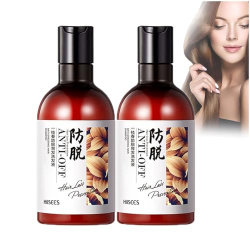 Ginger Shampoo, Ginger Plant Extract Anti-Hair Loss Hair Shampoo, Ginger Shampoo for Hair Growth, Oil Control Anti-Dandruff & Anti-Itching Ginger Shampoo For Hair Loss Women Men (2PC) von Generic