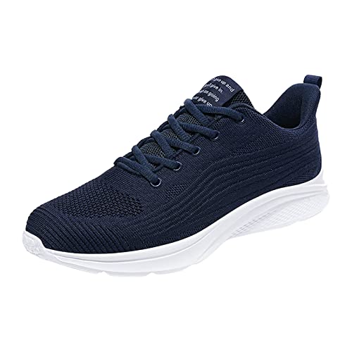 Golfschuhe für Herren, sportlich, Schnürverschluss, Outdoor und Berg, bequeme Sportschuhe für Herren, Marineblau, 40 EU von Generic