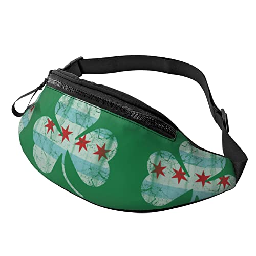 Gürteltasche Irische Stadtflagge Kleeblatt, Damen Brustbeutel Atmungsaktiv Sport Gürteltasche Stylisch Waist Fanny Pack Für Laufen Radfahren Spazieren Gürteltasche Irische Stadtflagge Kleeblatt, Damen Brustbeutel Atmungsaktiv Sport Gürteltasche Stylisch Waist Fanny Pack Für Laufen Radfahren Spazieren von Generic