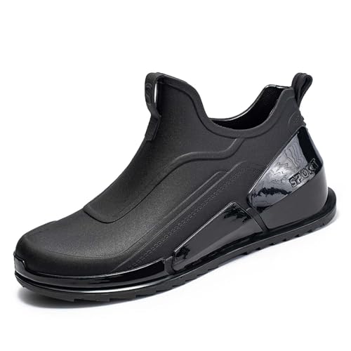 Gummistiefel Damen Herren Atmungsaktiv Weitschaft Regenstiefel Sommer rutschfeste Galoschen Leichte mit Stahlkappe Hiking Boots für Gartenarbeit Landwirtschaft Angeln Spaziergang mit dem Hund Gummistiefel Damen Herren Atmungsaktiv Weitschaft Regenstiefel Sommer rutschfeste Galoschen Leichte mit Stahlkappe Hiking Boots für Gartenarbeit Landwirtschaft Angeln Spaziergang mit dem Hund von Generic