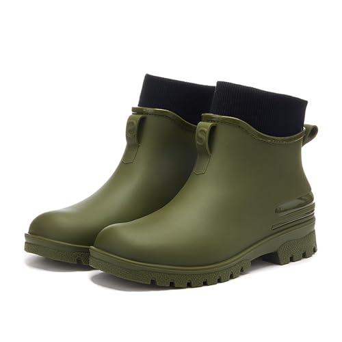 Gummistiefel Damen Herren Bequem Weitschaft Regenstiefel Atmungsaktiv Weitschaft Regenstiefel Sommer Wasserdicht Hiking Boots Halbhoch Ankle Chelsea Schwarz Reitstiefel Barfuß Reitstiefeletten Gummistiefel Damen Herren Bequem Weitschaft Regenstiefel Atmungsaktiv Weitschaft Regenstiefel Sommer Wasserdicht Hiking Boots Halbhoch Ankle Chelsea Schwarz Reitstiefel Barfuß Reitstiefeletten von Generic