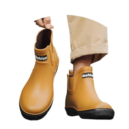 Gummistiefel Damen Herren Bequem leicht zu reinigen Galoschen Outdoor Outdoor Hiking Boots Atmungsaktiv rutschfeste Hiking Boots Halbhoch Ankle Chelsea Schwarz Reitstiefel Barfuß Reitstiefeletten Gummistiefel Damen Herren Bequem leicht zu reinigen Galoschen Outdoor Outdoor Hiking Boots Atmungsaktiv rutschfeste Hiking Boots Halbhoch Ankle Chelsea Schwarz Reitstiefel Barfuß Reitstiefeletten von Generic
