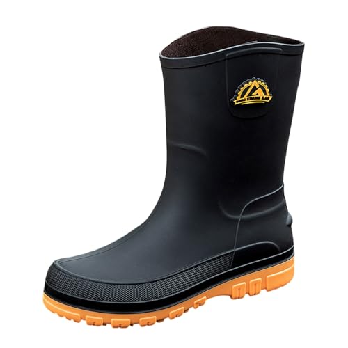 Gummistiefel Damen Herren Leichte Weitschaft Halbhoch Weitschaft Weitschaft Hiking Boots Leichte Extra Weit Gummi Stiefeletten Halbhoch Ankle Chelsea Schwarz Reitstiefel Barfuß Reitstiefeletten Gummistiefel Damen Herren Leichte Weitschaft Halbhoch Weitschaft Weitschaft Hiking Boots Leichte Extra Weit Gummi Stiefeletten Halbhoch Ankle Chelsea Schwarz Reitstiefel Barfuß Reitstiefeletten von Generic