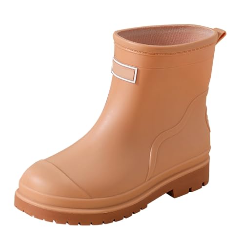 Gummistiefel Damen – Hohe wasserdichte Regenstiefel Langschaft Gummistiefel Für Frauen – Bequeme Gartenstiefel Strapazierfähig Gartenschuhe rutschfeste Stiefeletten Gummistiefel Damen – Hohe wasserdichte Regenstiefel Langschaft Gummistiefel Für Frauen – Bequeme Gartenstiefel Strapazierfähig Gartenschuhe rutschfeste Stiefeletten von Generic