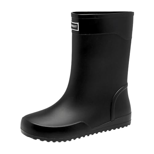 Gummistiefel Herren Stiefeletten Bequem Extra Weit Regenstiefel Leichte Outdoor Gummi Stiefeletten Wasserdicht Sommer Galoschen Halbhoch Ankle Chelsea Schwarz Reitstiefel Barfuß Reitstiefeletten Gummistiefel Herren Stiefeletten Bequem Extra Weit Regenstiefel Leichte Outdoor Gummi Stiefeletten Wasserdicht Sommer Galoschen Halbhoch Ankle Chelsea Schwarz Reitstiefel Barfuß Reitstiefeletten von Generic