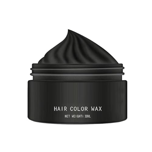 Haarwachs mit sofortiger Farbe, Haarfärbewachs, temporäre Haarcreme-Färbung | Temporäres Haarfärbewachs Grau Silber für Männer, Erwachsene, Alter, Freunde, Kosmetikerin, Coiff Haarwachs mit sofortiger Farbe, Haarfärbewachs, temporäre Haarcreme-Färbung | Temporäres Haarfärbewachs Grau Silber für Männer, Erwachsene, Alter, Freunde, Kosmetikerin, Coiff von Generic