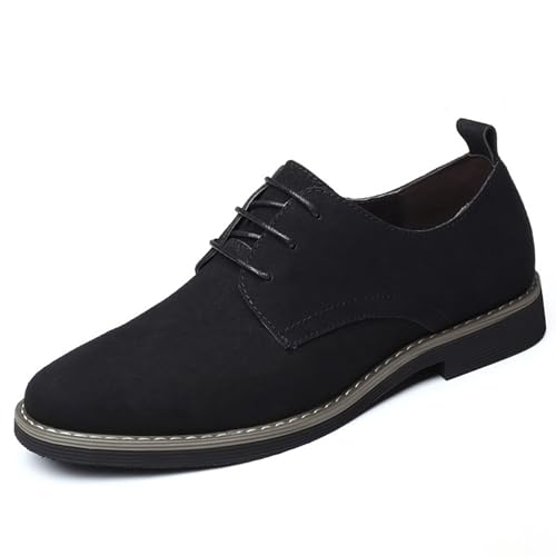 Herren Anzug Schuhe Wildleder Oxford Formal Business Anzug Smoking Schuhe,Schwarz,41 EU Herren Anzug Schuhe Wildleder Oxford Formal Business Anzug Smoking Schuhe,Schwarz,41 EU von Generic