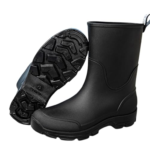 Herren Unisex Gummistiefeletten Atmungsaktiv Bequem Hiking Boots Weitschaft Wasserdicht Regenstiefel Outdoor Weitschaft Halbhoch Halbhoch Ankle Chelsea Schwarz Reitstiefel Barfuß Reitstiefeletten Herren Unisex Gummistiefeletten Atmungsaktiv Bequem Hiking Boots Weitschaft Wasserdicht Regenstiefel Outdoor Weitschaft Halbhoch Halbhoch Ankle Chelsea Schwarz Reitstiefel Barfuß Reitstiefeletten von Generic