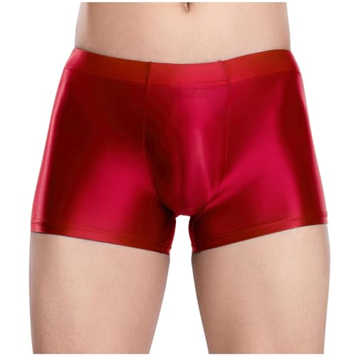 Herren Unterhosen Glatte Boxershorts Satin Unterwäsche Herren-Reizwäsche Ohne Kratzenden Underwear Winter Boxer Sexy Retroshorts Baumwolle Shortys Blitzangebote des Tages Rot M Herren Unterhosen Glatte Boxershorts Satin Unterwäsche Herren-Reizwäsche Ohne Kratzenden Underwear Winter Boxer Sexy Retroshorts Baumwolle Shortys Blitzangebote des Tages Rot M von Generic