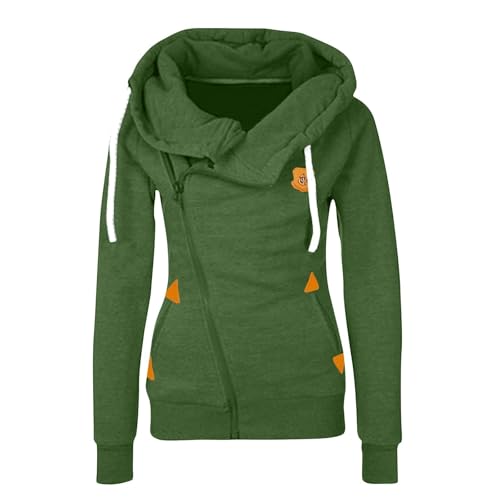 Hoodie Damen Winter Langarm Stehkragen Kapuzenpullover Warme Casual Pullover Hoody mit Kapuze Kapuzenpullover Zipper Hoodie Herbst Winter Pulli Sweatjacke mit Reißverschluss Hoodie Damen Winter Langarm Stehkragen Kapuzenpullover Warme Casual Pullover Hoody mit Kapuze Kapuzenpullover Zipper Hoodie Herbst Winter Pulli Sweatjacke mit Reißverschluss von Generic