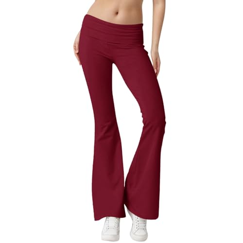 Hose Damen Schlaghose Sexy Y2K Low Waist Skinny Yogahose Lang Stretch Bootcut Freizeithose Jogginghose Grau Flaredhose Hüfthose Sweathose Schwarz weiß Hose Damen Schlaghose Sexy Y2K Low Waist Skinny Yogahose Lang Stretch Bootcut Freizeithose Jogginghose Grau Flaredhose Hüfthose Sweathose Schwarz weiß von Generic