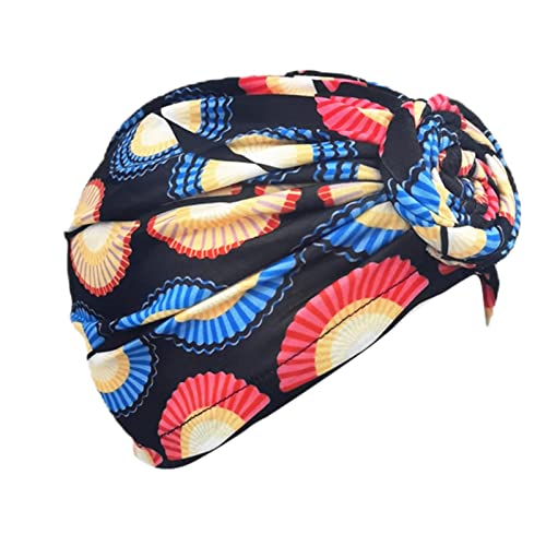 --Hut-Kappe ethnische böhmische Blumen-Haar-Abdeckungs-Verpackungs-Turban-Kopfbedeckung-Turban-Kappe Fußball Tennis von Generic