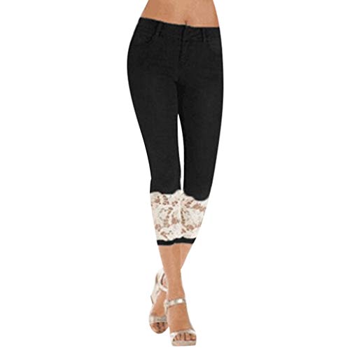 Jogginghose Damen Capri Hose Damen High Waist Caprihose Kurze Jeans Hose Stretch Jeanshose Damen 7/8 Leggings Kurz Freizeithose Outdoor Hosen Sporthose Jogginghose Damen Capri Hose Damen High Waist Caprihose Kurze Jeans Hose Stretch Jeanshose Damen 7/8 Leggings Kurz Freizeithose Outdoor Hosen Sporthose von Generic