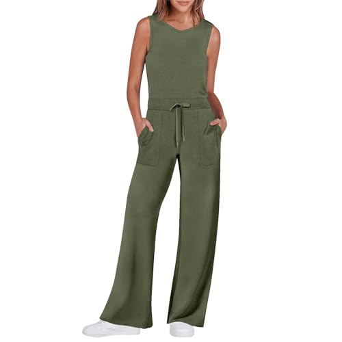 Jumpsuits Für Damen, Sommer Jumpsuit Damen Sport Jumpsuit Damen Jeans Overall Damen Casual Stretch Verstellbare Denim Latzhose Jeans Hosen Jumpsuit Damen Latzhose Damen Sommer (5-Dunkel Grün,XS) von Generic