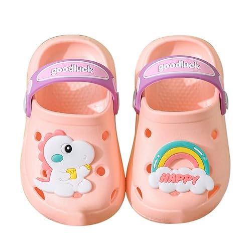 Kinder Clogs Pantoletten Hausschuhe Gartenschuhe Mädchen Strand Sandalen Slip on Badeschuhe Gummi Gartenclogs Badeschlappen Kinder Hausschuhe Badeschuhe Jungen von Generic