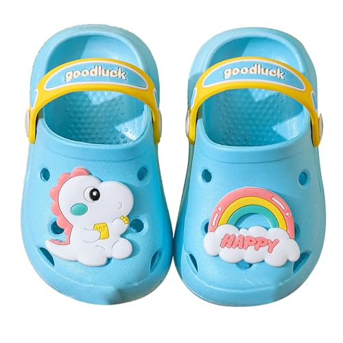 Kinder Clogs Pantoletten Hausschuhe Gartenschuhe Mädchen Strand Sandalen Slip on Badeschuhe Gummi Gartenclogs Badeschlappen Kinder Mädchen Schuhe Pantoletten Jungen von Generic