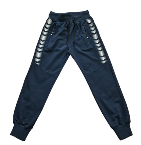 Kinder Jungen Jogginghose Hose Freizeitshose Sporthose frühling Sommer (DE/NL/SE/PL, Numerisch, 140, 146, Regular, Hose 1) von Generic