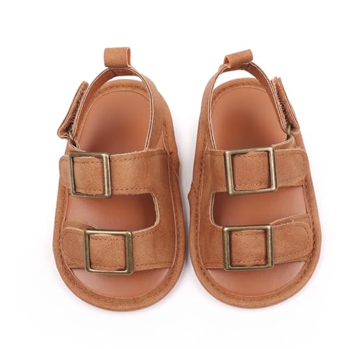 Kinder Sandalen Mädchen - Gummisohle Lauflernschuhe Sommer Freizeitschuhe Babyschuhe Offener Zeh Strandsandalen Rutschfest Gartenschuhe Flats Riemchen-Sandalen Atmungsaktive Turnschuhe von Generic