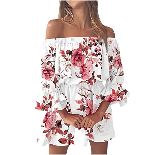 Kleider Damen Sommer Freizeit Kleid Wickelkleid Italienische Lang Sommerkleid Sommerkleider Elegant Strandkleider Strandkleid Hemdblusenkleid Boho Kleidung Leicht Und Luftig Summer Dress Kleider Damen Sommer Freizeit Kleid Wickelkleid Italienische Lang Sommerkleid Sommerkleider Elegant Strandkleider Strandkleid Hemdblusenkleid Boho Kleidung Leicht Und Luftig Summer Dress von Generic