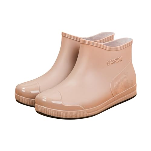 Kurze Gummistiefel Herren Damen rutschfeste Robust Rain Boots Bequeme rutschfeste Rain Boots Wasserdichte Lange Regenschuhe für Regen, Schlamm und alle Jahreszeiten, praktisch, kurze Gartenschuhe Kurze Gummistiefel Herren Damen rutschfeste Robust Rain Boots Bequeme rutschfeste Rain Boots Wasserdichte Lange Regenschuhe für Regen, Schlamm und alle Jahreszeiten, praktisch, kurze Gartenschuhe von Generic