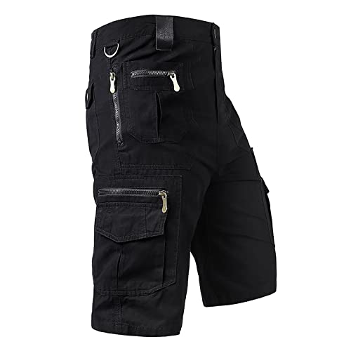 Kurze Hosen Herren Cargo Shorts Cargohose Herren Kurz Baumwolle Bermuda Hose Sommer Hosen mit Reißverschluss Cargoshorts Große Größen Arbeitsshorts Baggy Jagdhose Wandershorts Kurze Hosen Herren Cargo Shorts Cargohose Herren Kurz Baumwolle Bermuda Hose Sommer Hosen mit Reißverschluss Cargoshorts Große Größen Arbeitsshorts Baggy Jagdhose Wandershorts von Generic