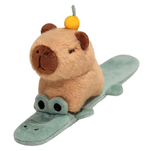 Kuscheltier-Armband mit Katze – Capybara-Stuff-Zubehör, Schlagarmbänder für Kinderwagen | Capybara Slap Armband Kinderwagen und Roller, Tier Slap Armband für Kinderwagen, Kinderbetten, Roller, Fahrräd Kuscheltier-Armband mit Katze – Capybara-Stuff-Zubehör, Schlagarmbänder für Kinderwagen | Capybara Slap Armband Kinderwagen und Roller, Tier Slap Armband für Kinderwagen, Kinderbetten, Roller, Fahrräd von Generic