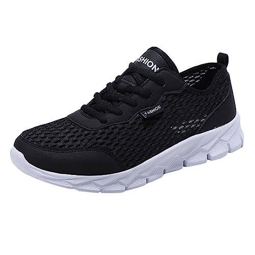 Laufschuhe Herren Running Atmungsaktiv Turnschuhe Bequeme Zero-Drop Sneaker Atmungsaktiv Trainingsschuhe Atmungsaktiv Joggingschuhe Outdoor Turnschuhe Orthopädische Verschleißfest Straßenlaufschuhe von Generic