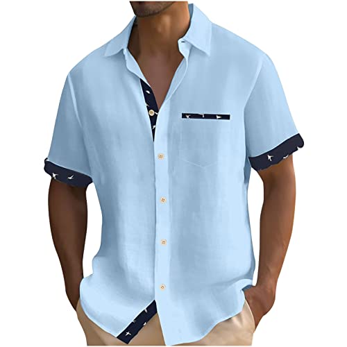 Leinenhemd Herren Kurzarm Baumwolle Hemd Hawaii Hemden Sommer Freizeithemden Oversized Kurzarmhemd Business Herrenhemden Tshirt Leichte Fischerhemd 04 Khaki 3XL Leinenhemd Herren Kurzarm Baumwolle Hemd Hawaii Hemden Sommer Freizeithemden Oversized Kurzarmhemd Business Herrenhemden Tshirt Leichte Fischerhemd 04 Khaki 3XL von Generic